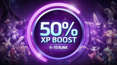 Heroes of the Storm XP Boost fra 9. til 15. juni.