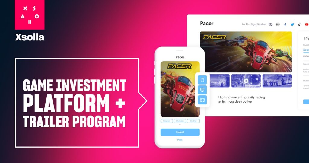 xsolla game investment platform + trailer program